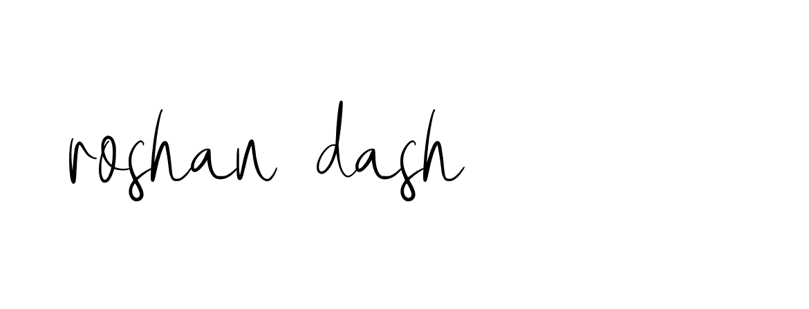 Signature of roshan-dash