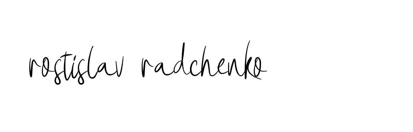 Signature of rostislav-radchenko