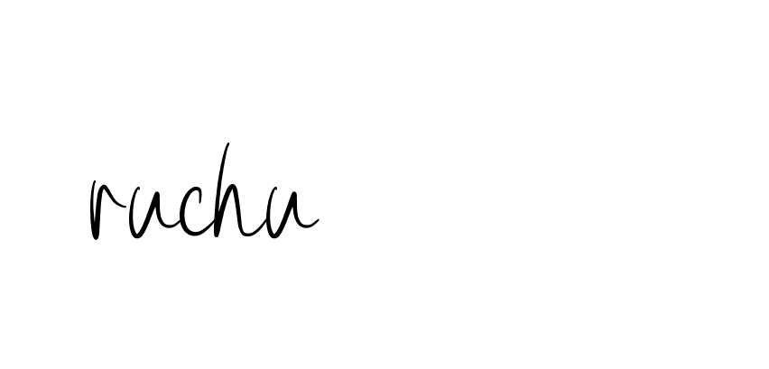 Signature of ruchu