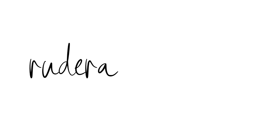 Signature of rudera