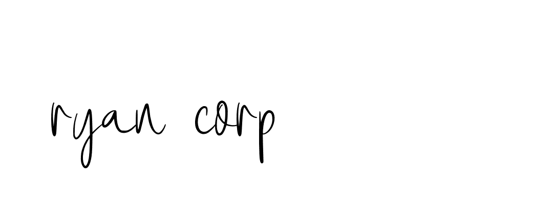 Signature of ryan-corp