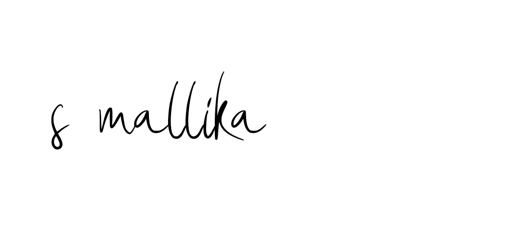 Signature of s-mallika