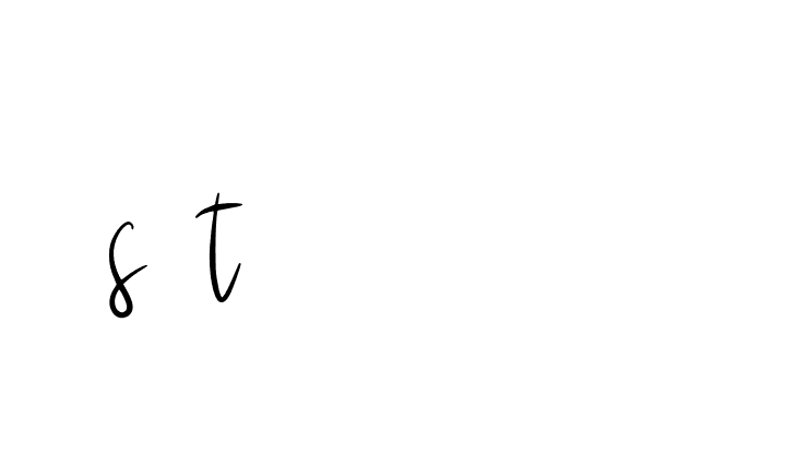 Signature of s-t