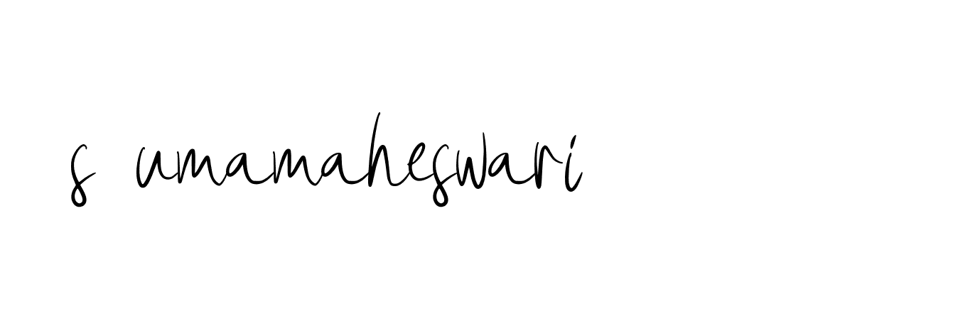 Signature of s-umamaheswari-