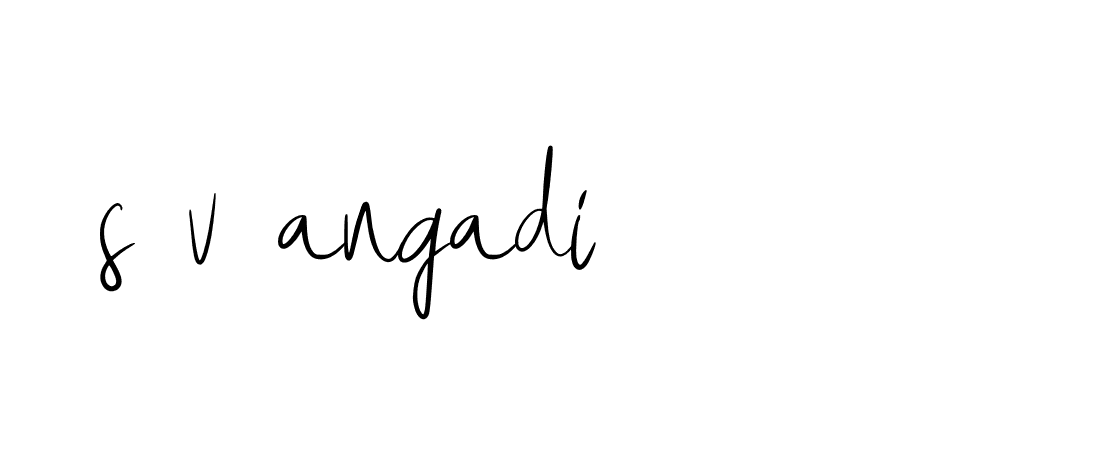 Signature of s-v-angadi