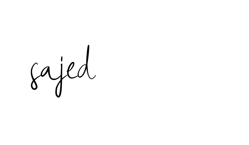 Signature of sajed