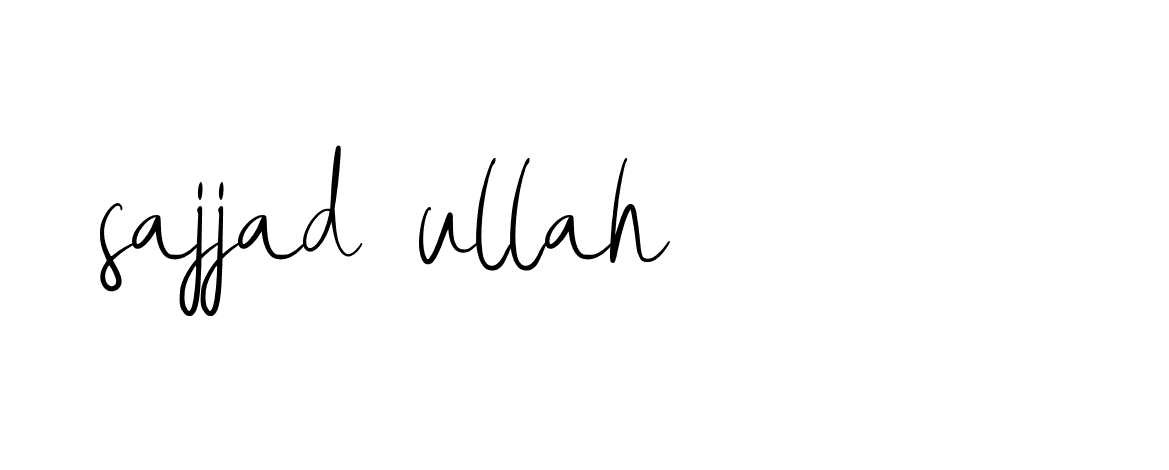 Signature of sajjad-ullah