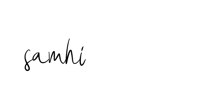 Signature of samhi-