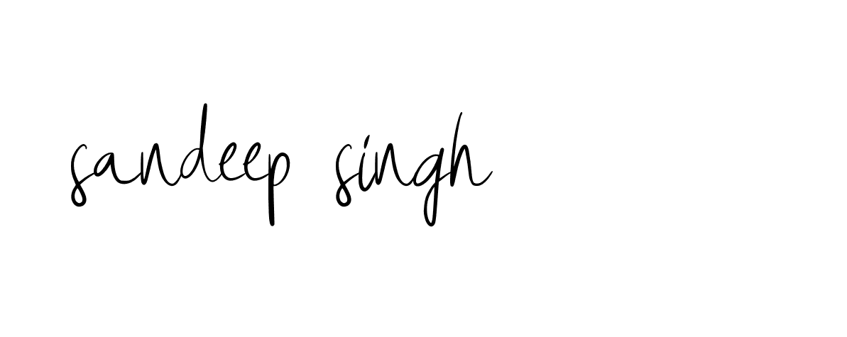 Signature of sandeep-singh