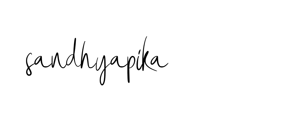 Signature of sandhyapika