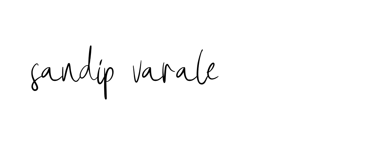 Signature of sandip-varale