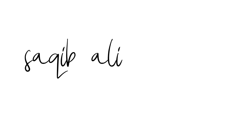 Signature of saqib-ali