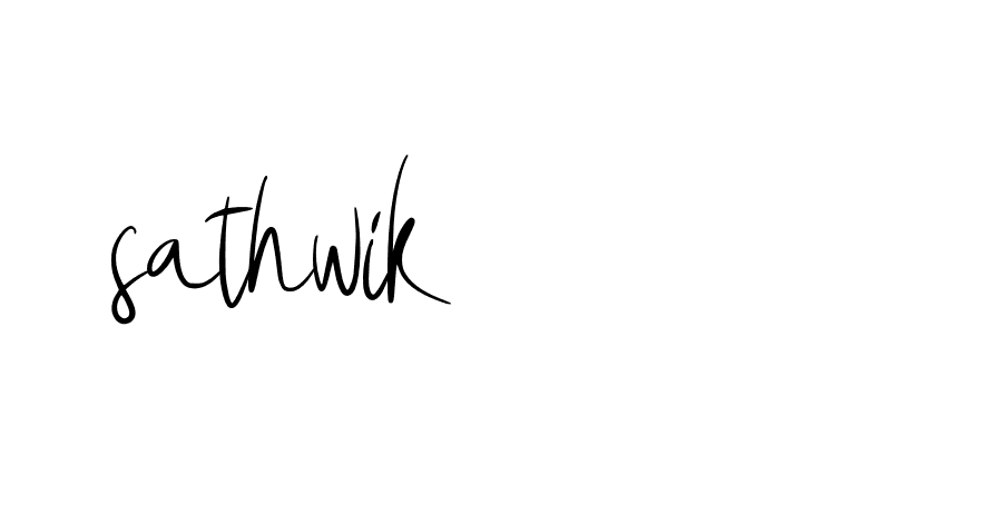 Signature of sathwik