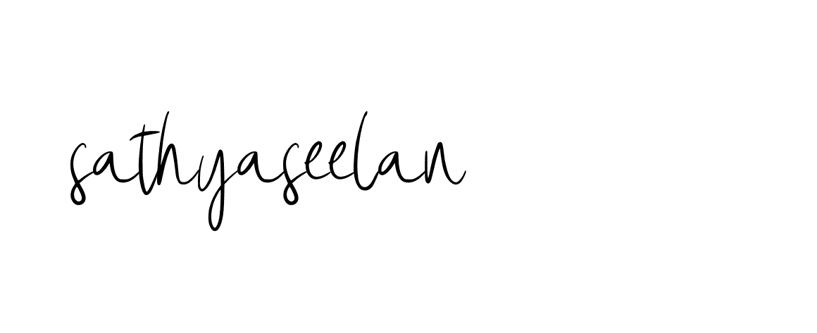 Signature of sathyaseelan