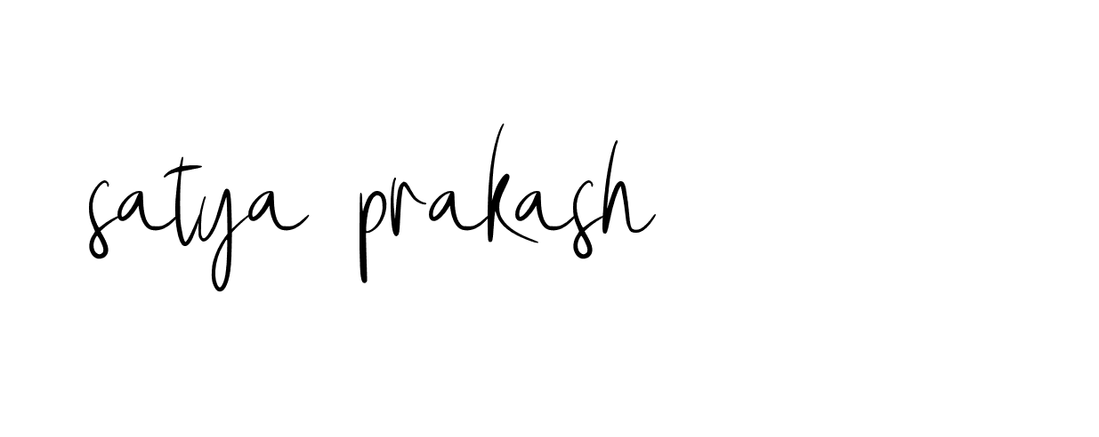 Signature of satya-prakash