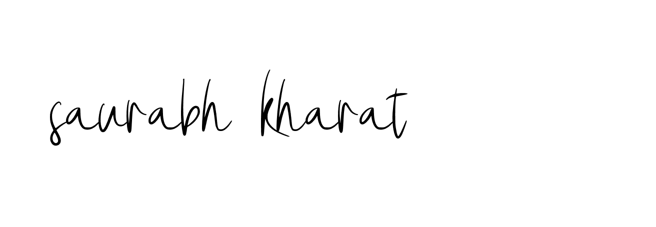 Signature of saurabh-kharat