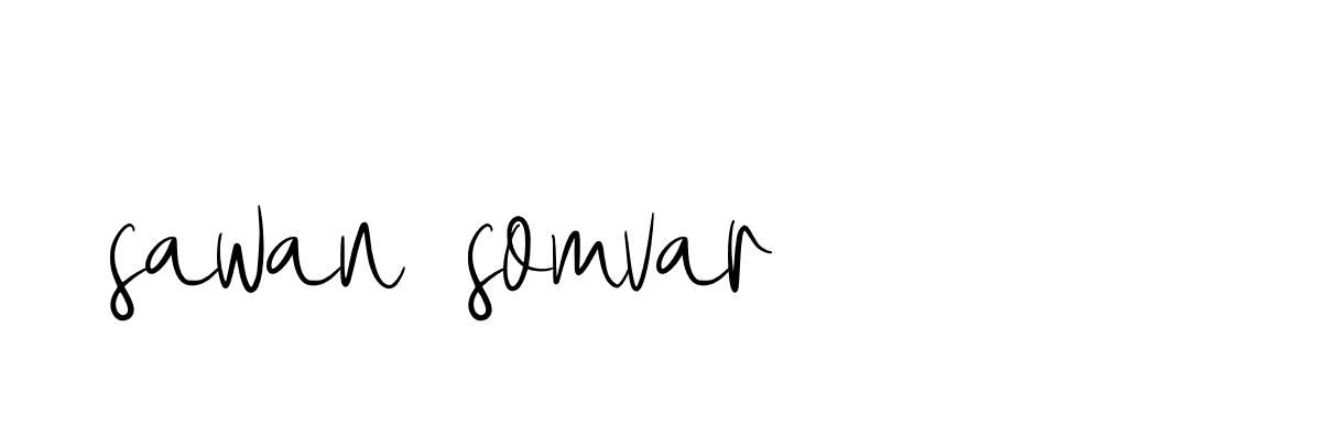 Signature of sawan-somvar