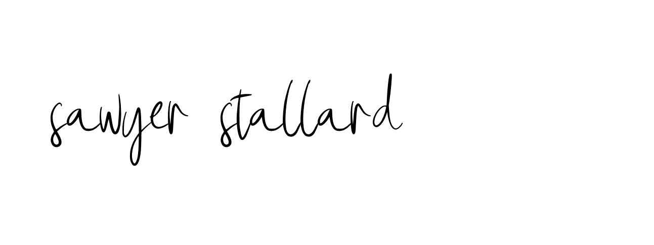 Signature of sawyer-stallard