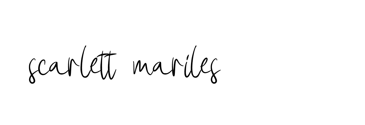 Signature of scarlett-mariles