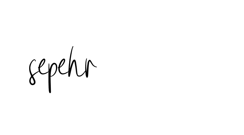 Signature of sepehr