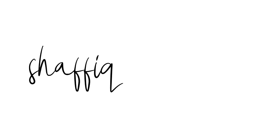 Signature of shaffiq