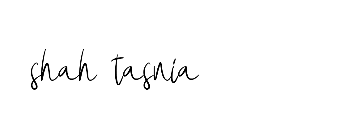 Signature of shah-tasnia