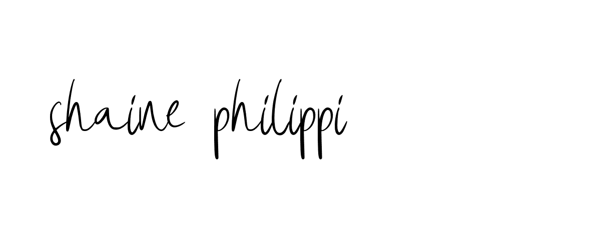 Signature of shaine-philippi