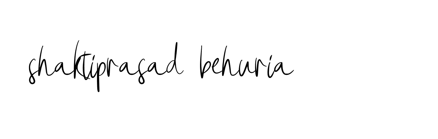 Signature of shaktiprasad-behuria