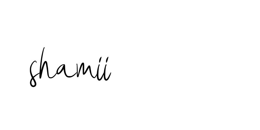 Signature of shamii