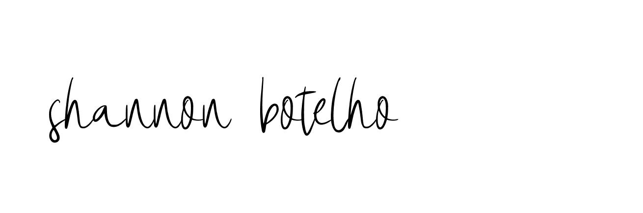 Signature of shannon-botelho