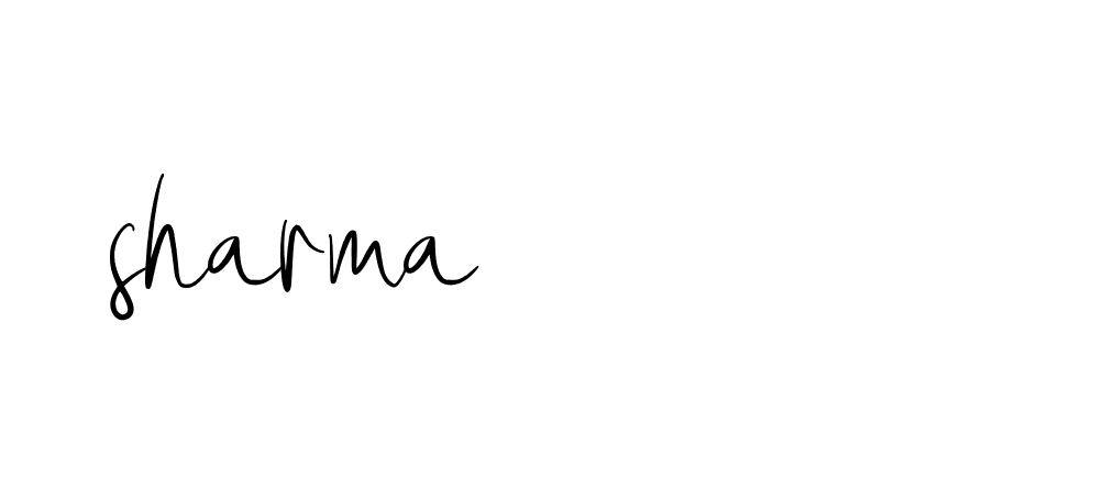 Signature of sharma-