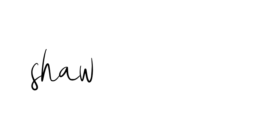 Signature of shaw-