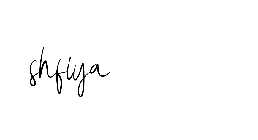 Signature of shfiya