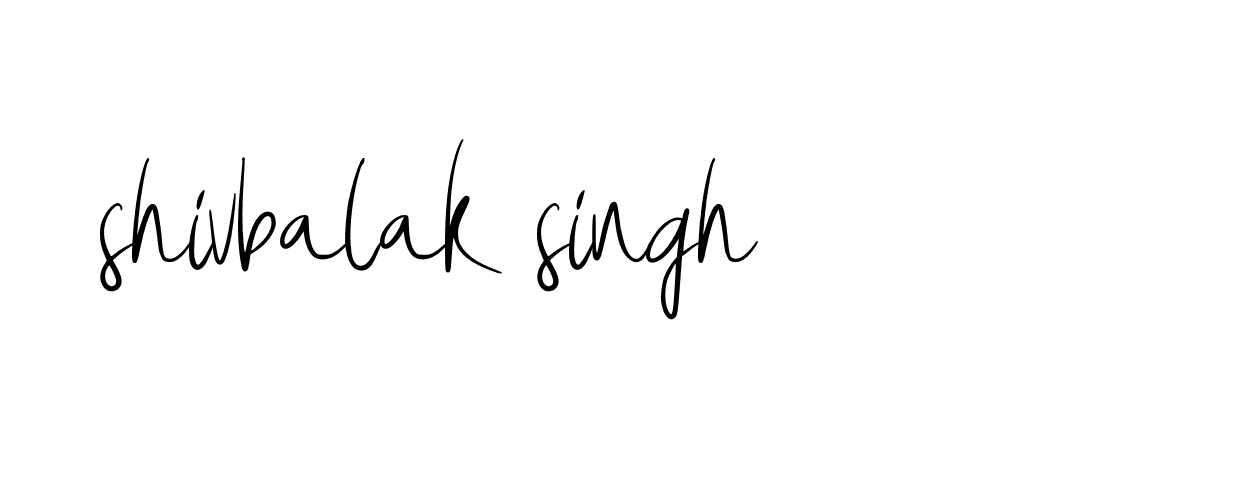 Signature of shivbalak-singh