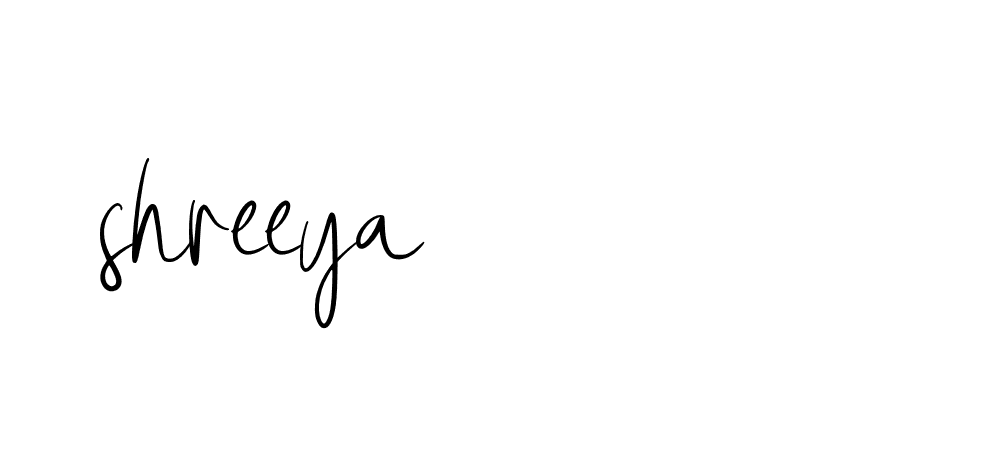 Signature of shreeya-