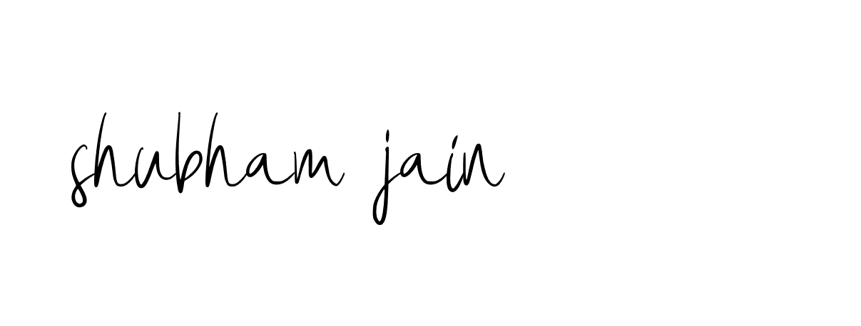 Signature of shubham-jain