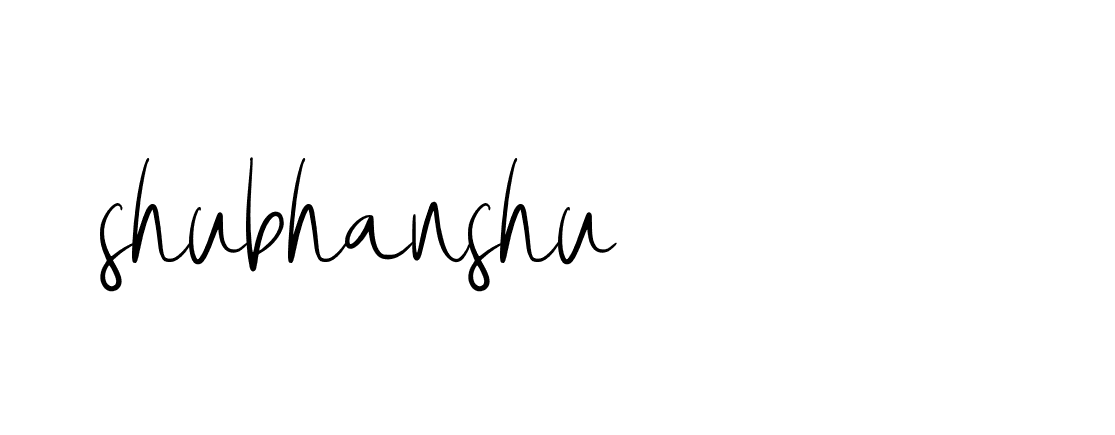 Signature of shubhanshu