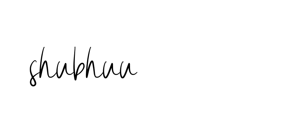 Signature of shubhuu