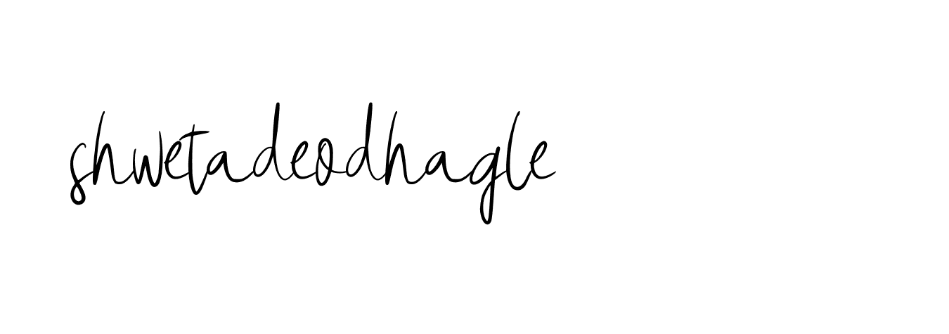 Signature of shwetadeodhagle-