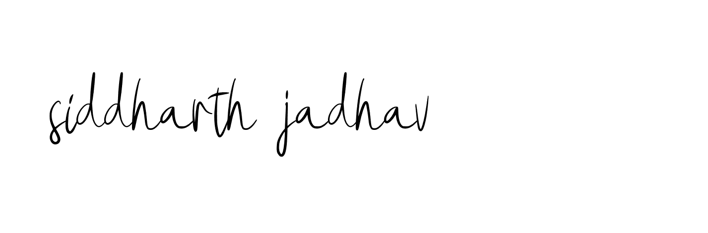 Signature of siddharth-jadhav-