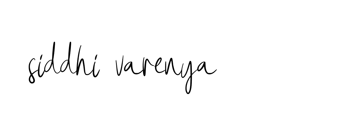 Signature of siddhi-varenya