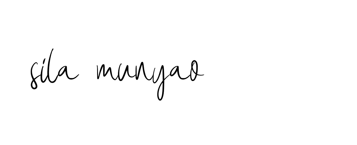 Signature of sila-munyao