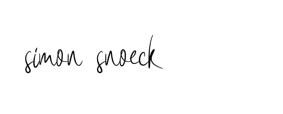 Signature of simon-snoeck