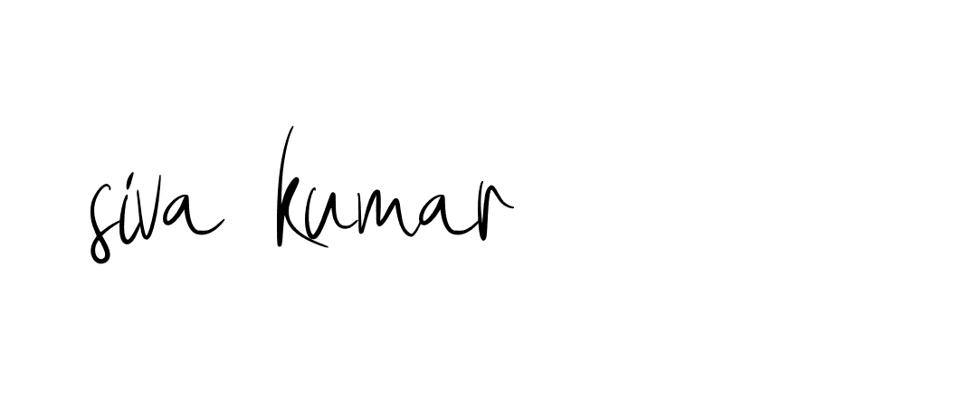 Signature of siva-kumar