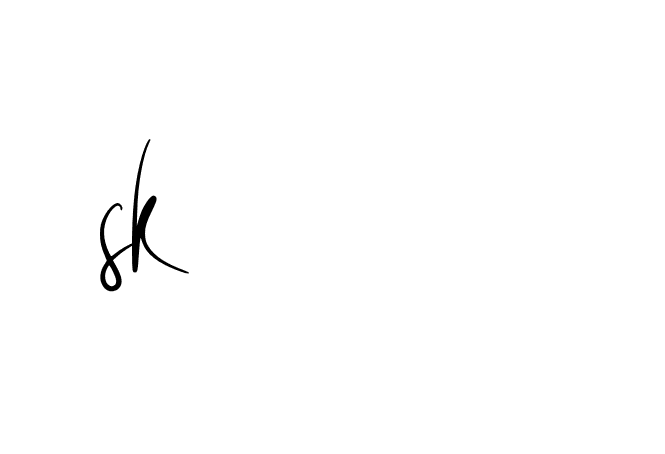 Signature of sk