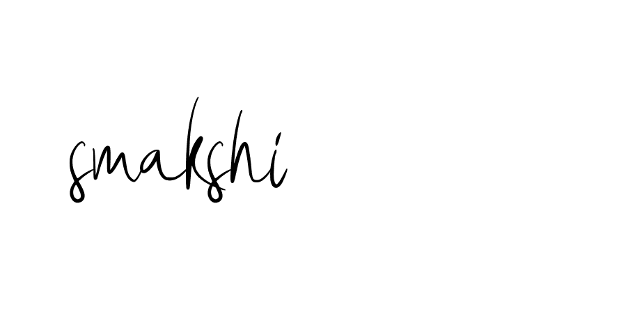 Signature of smakshi