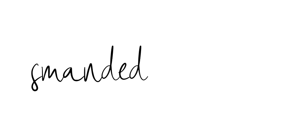 Signature of smanded