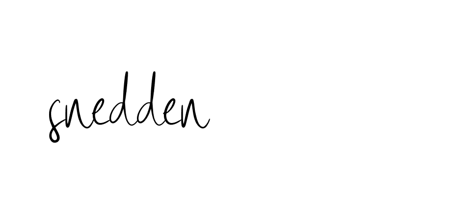 Signature of snedden