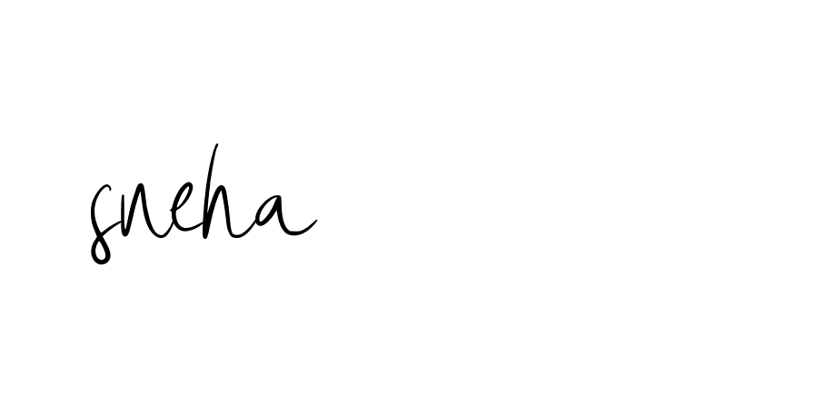 Signature of sneha-