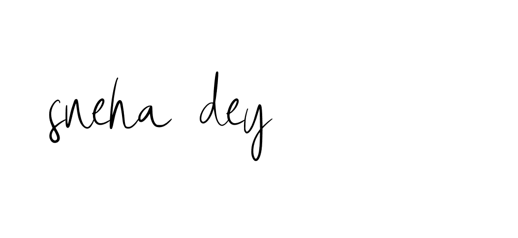 Signature of sneha-dey